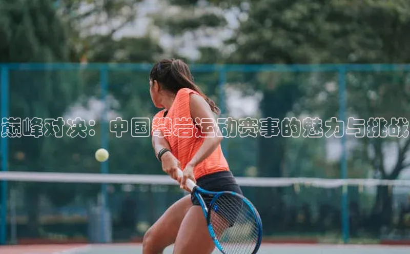 巅峰对决：中国攀岩运动赛事的魅力与挑战